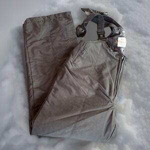 Sportcaster Kids M Black Snow Bib Ski Pants Overalls Winter Snowboarding Skiing